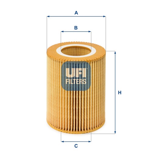 Ufi ölfilter 004 00 - Ölfilter, 25.004.00