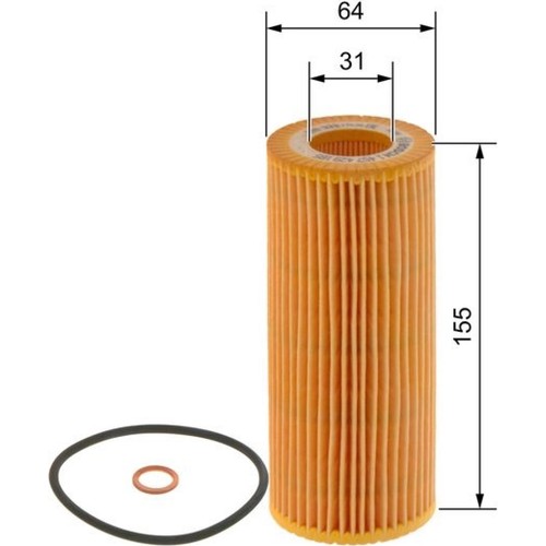 Bosch 457 429 185 - 185, Ölfilter